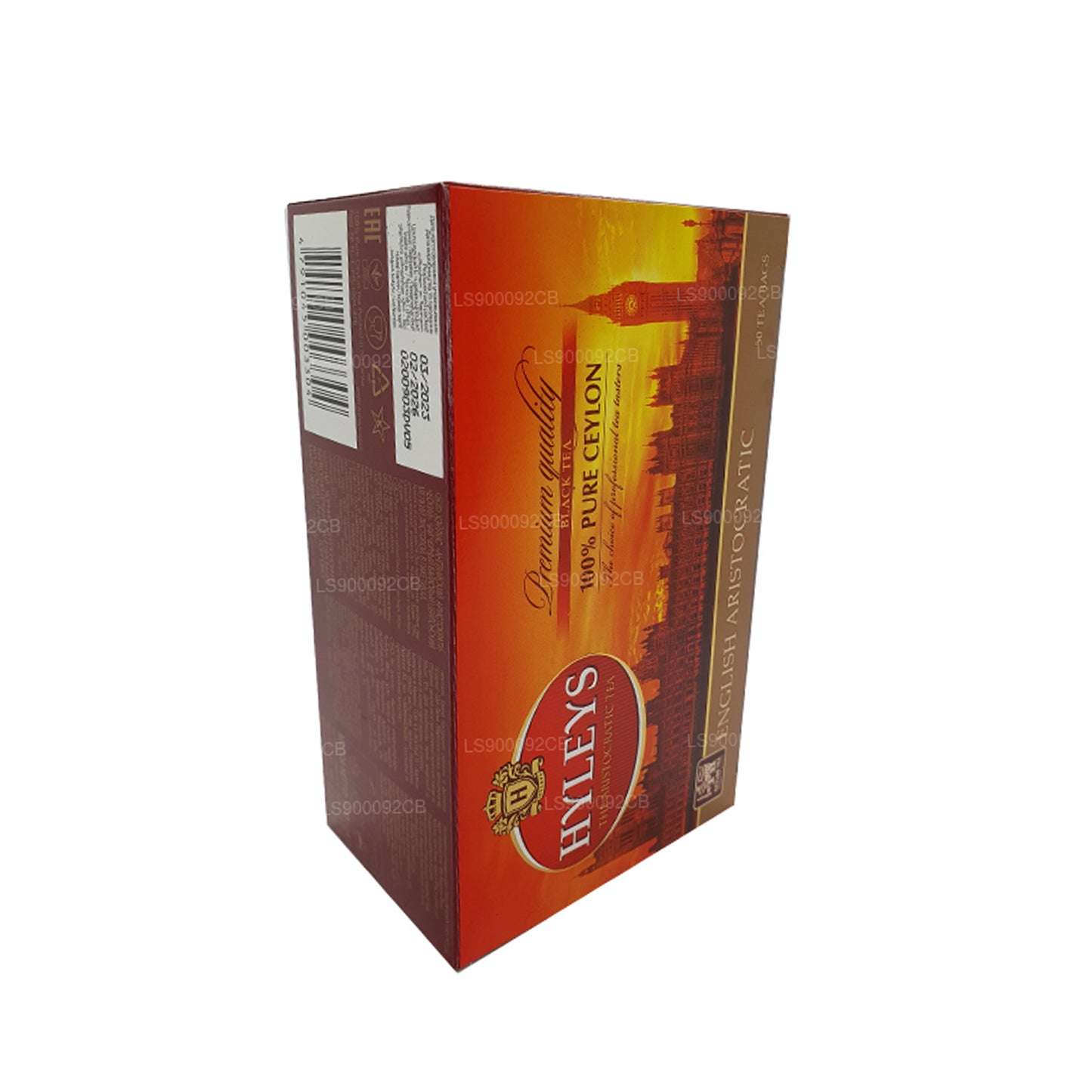 Hyleys Premium Quality Black Tea 50 Tea Bages (100g)