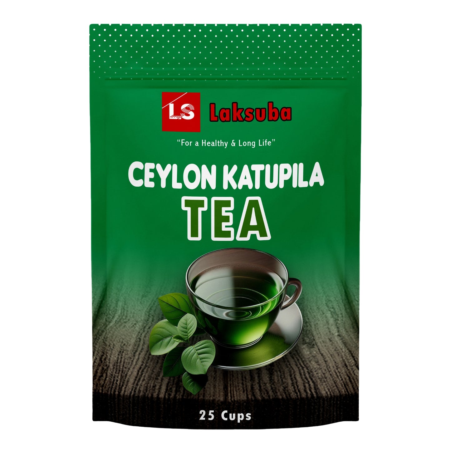 Chá Laksuba Ceylon Katupila (37,5g) 25 Saquinhos de Chá