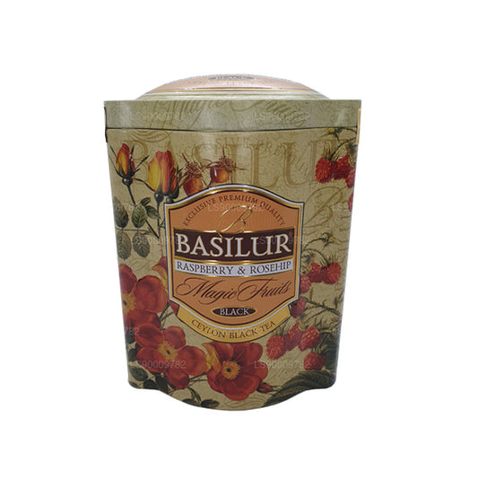 Basilur Magic Fruits 覆盆子和玫瑰果 (100g) Tin Caddy