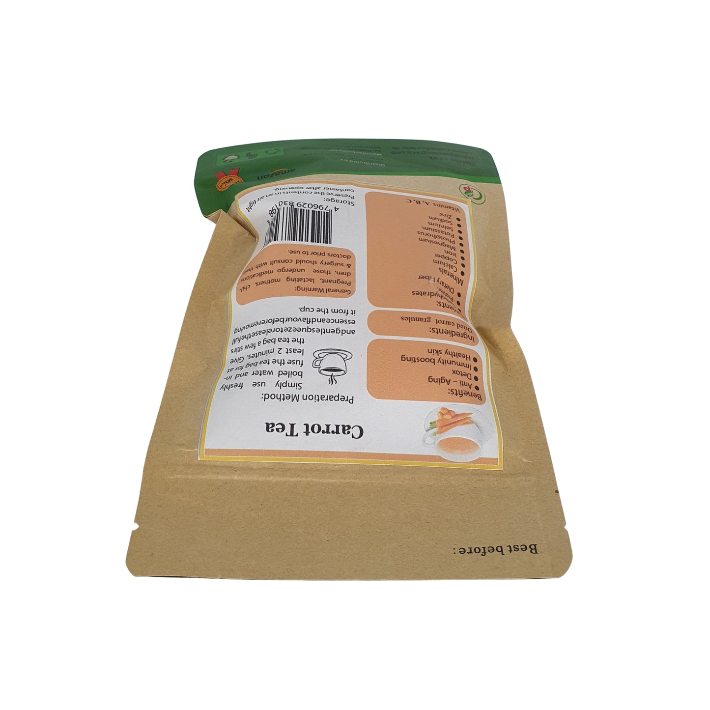 Pure natuurlijke wortelthee (40 g)