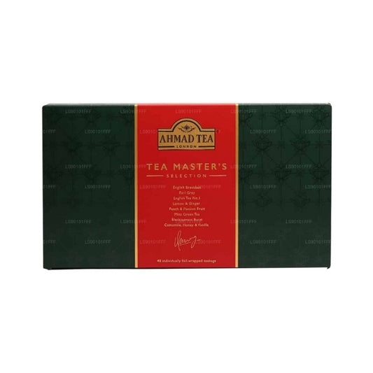 Ahmad Tea Master’S Selection (96g) 48 Foil Tea Bags - Red and Green