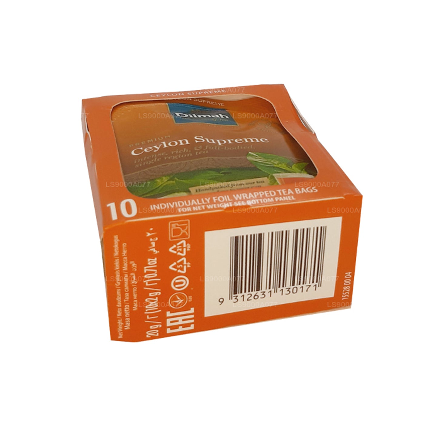 Dilmah Ceylon Supreme 10 teposer (20g)