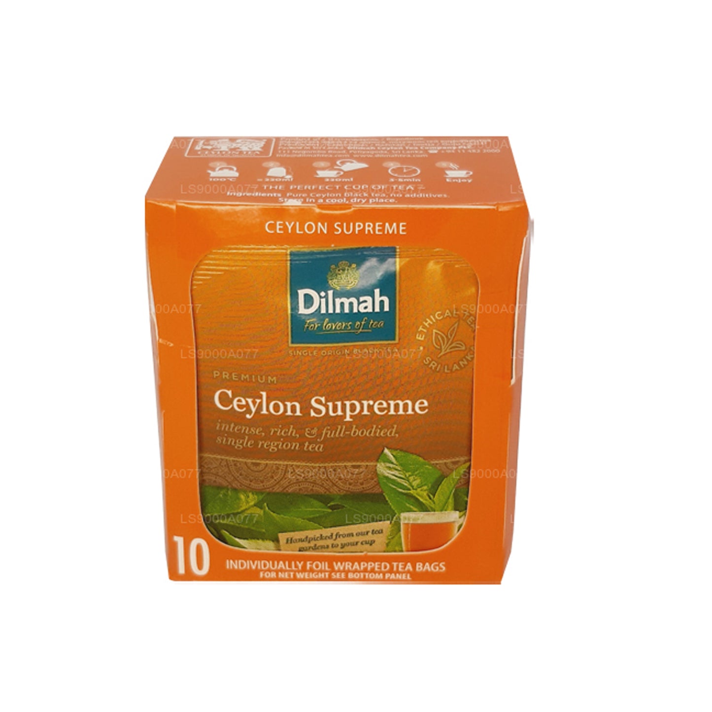 Dilmah Ceylon Supreme 10 teposer (20g)