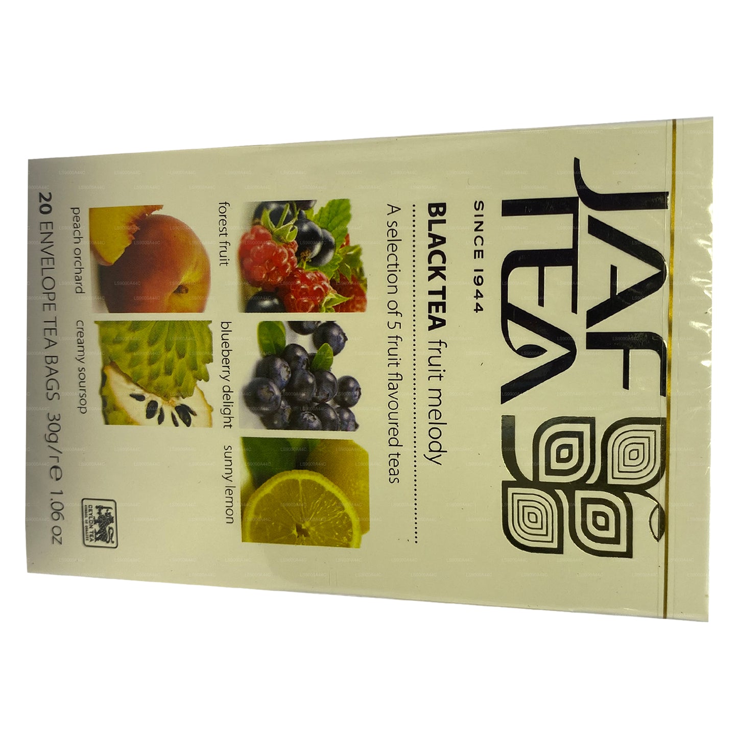 Jaf te ren frukt samling svart te frukt melodi (30g) 20 tepåsar