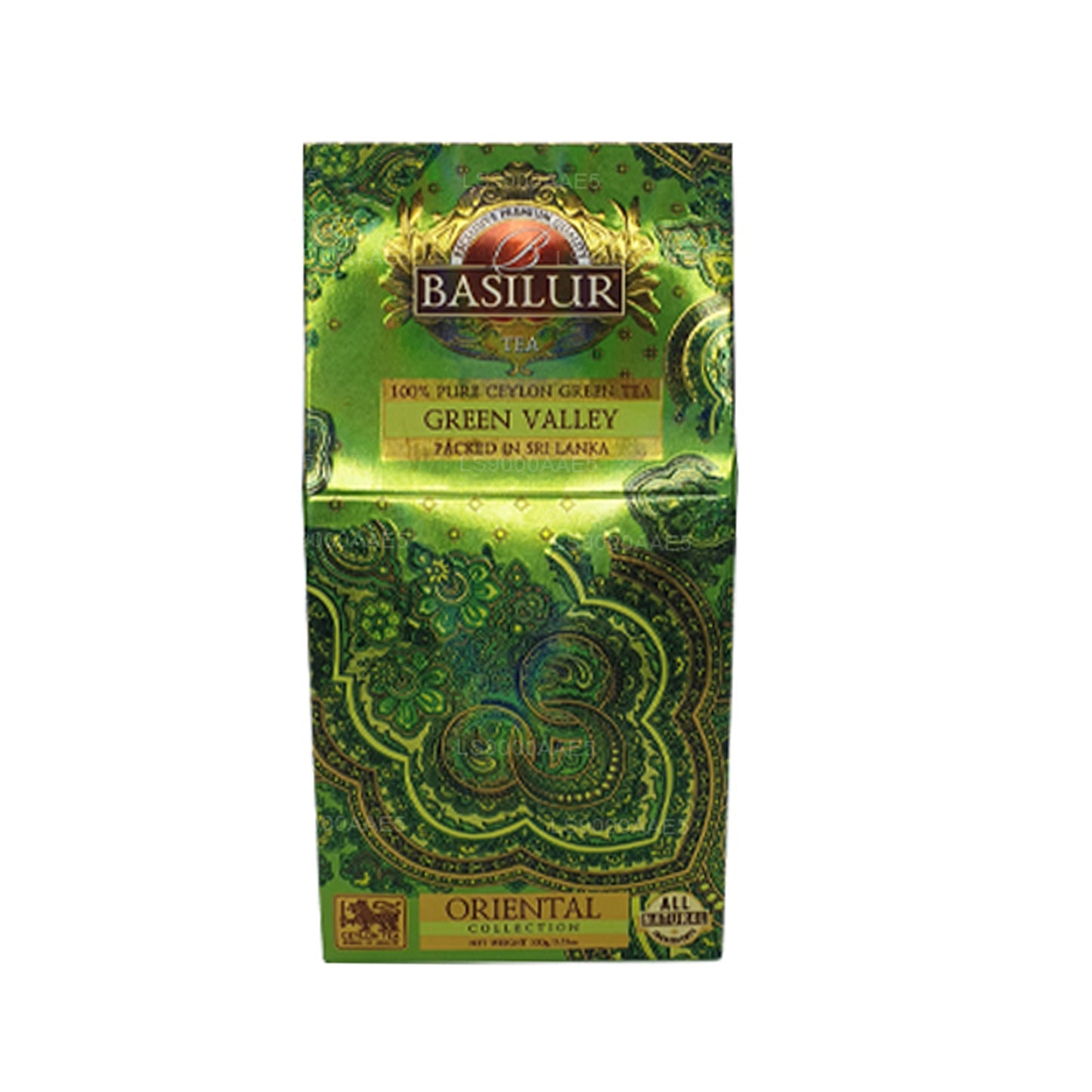 Thé vert Basilur Oriental Green Valley (100 g)