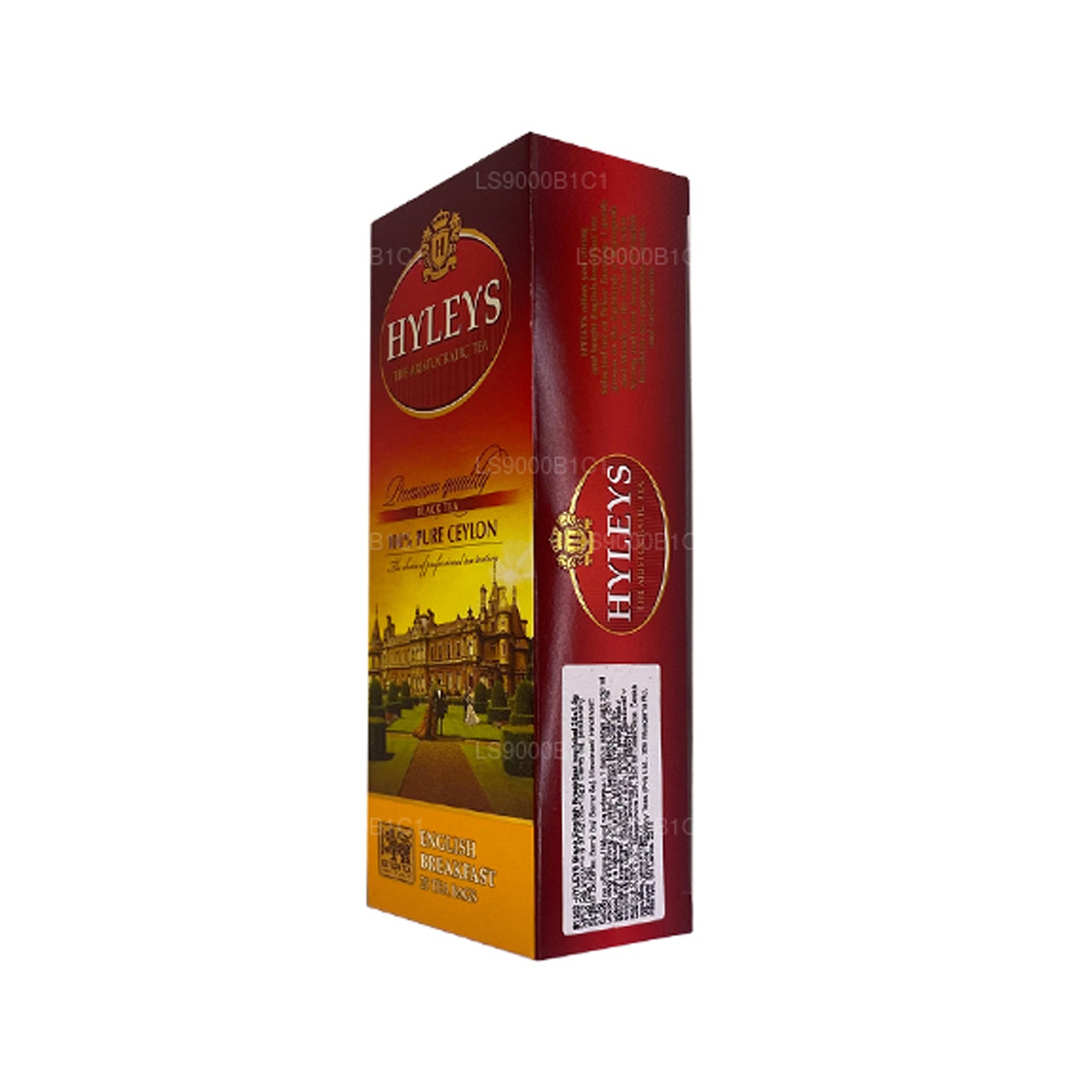 Hyleys Black English Breakfast Tea (37.5g) 25 Tea Bags