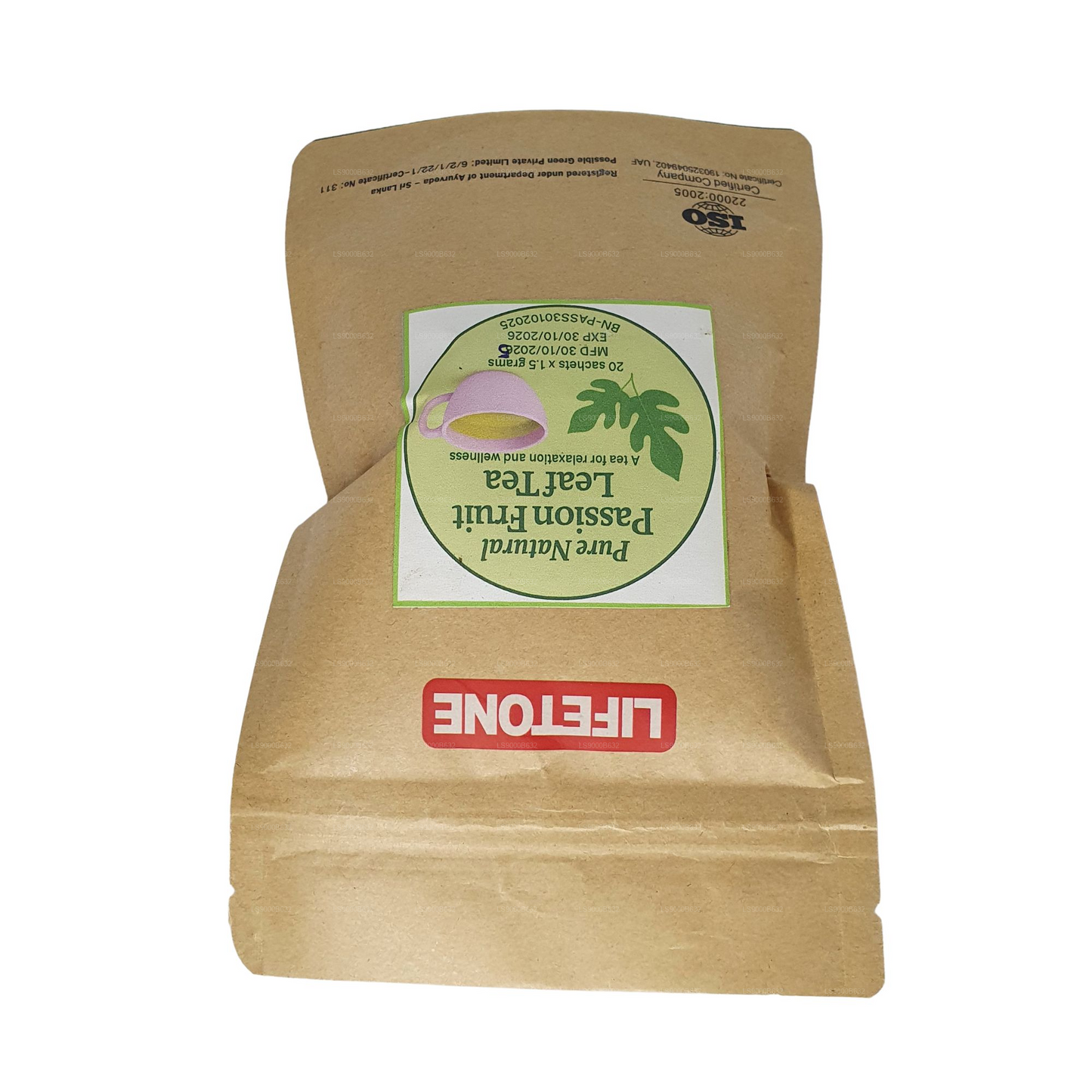 Lifetone Passion Fruit Leaf Tea (30g)