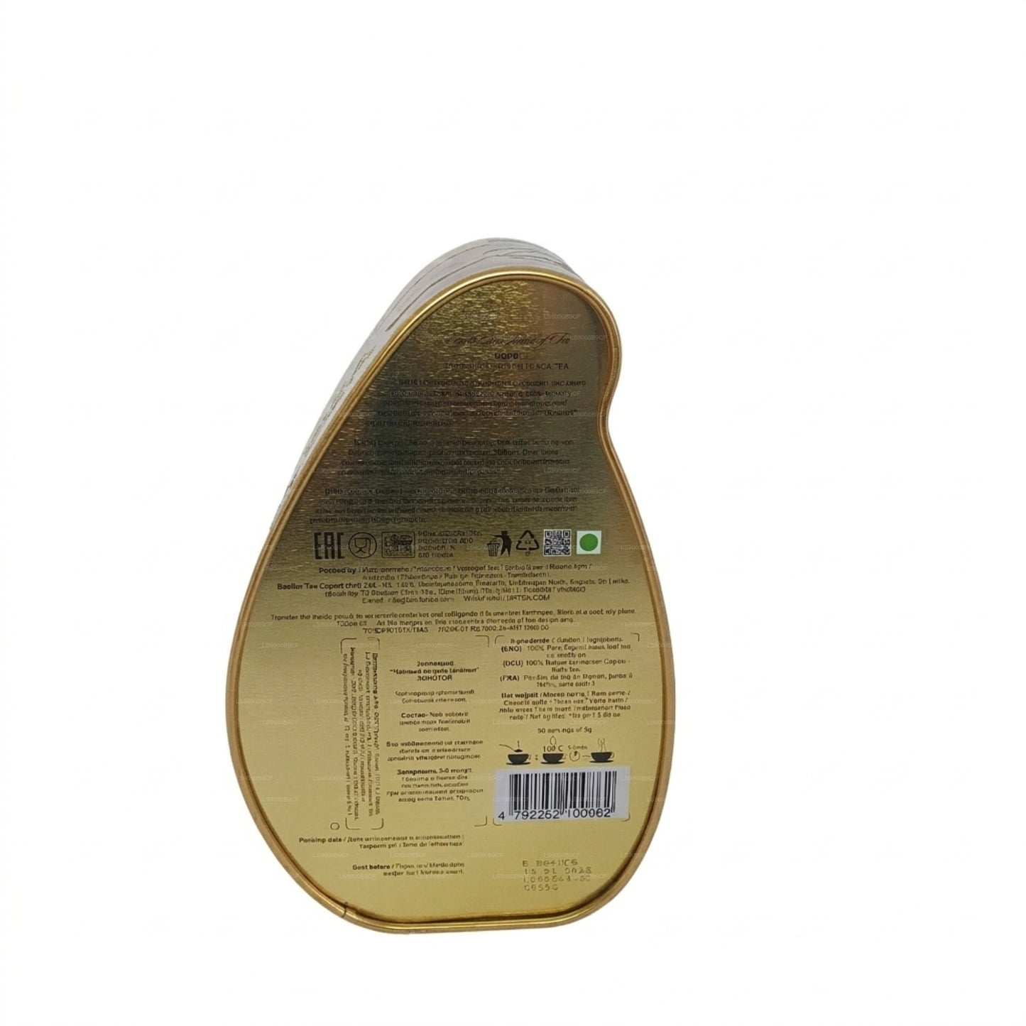 Basilur Island of Tea „Gold“, 100 g, Dose
