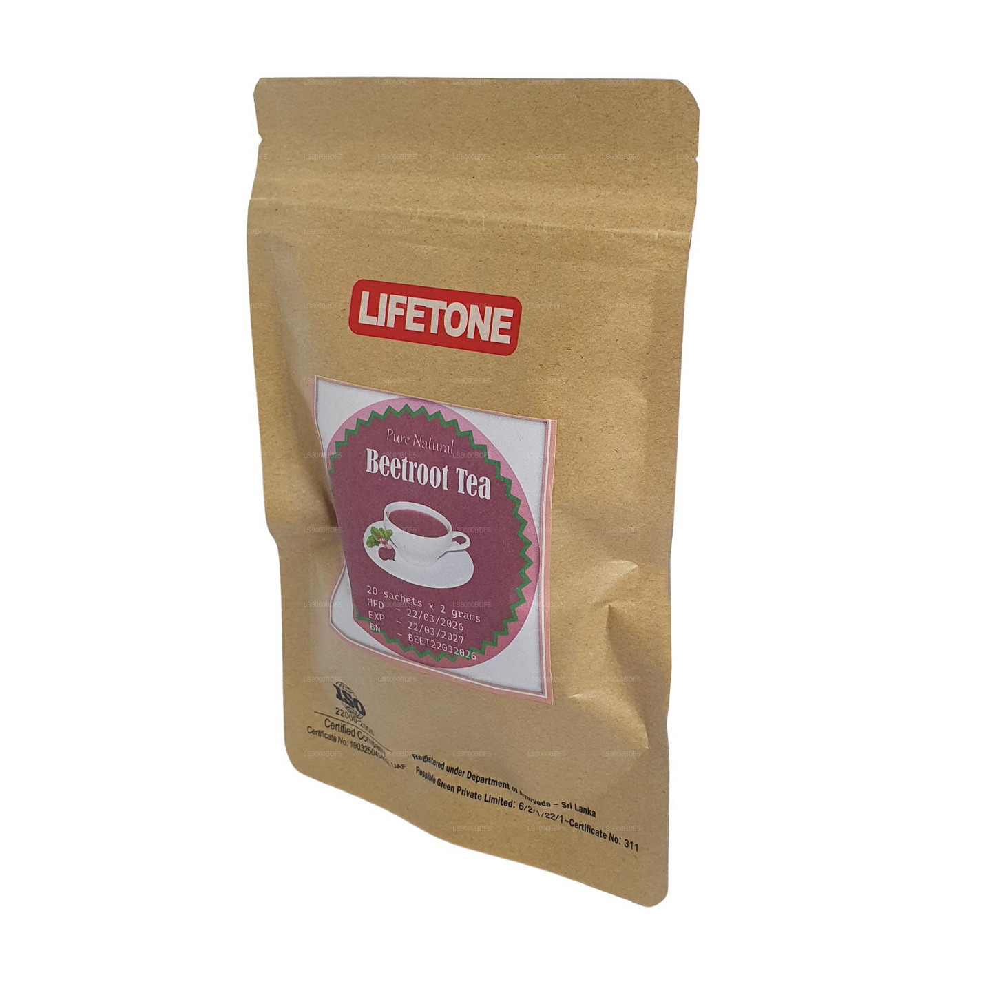 Lifetone rødbeder te (40g)