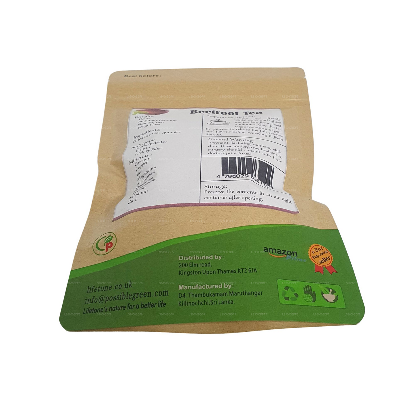 Lifetone rødbeder te (40g)