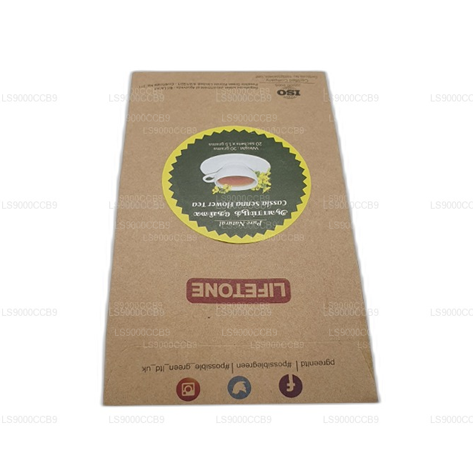 Lifetone Cassia Senna Flower Tea (40g) 20 Tea Bags