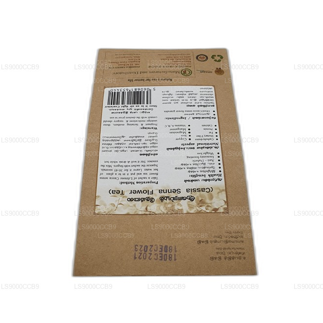 Lifetone Cassia Senna Flower Tea (40g) 20 Tea Bags