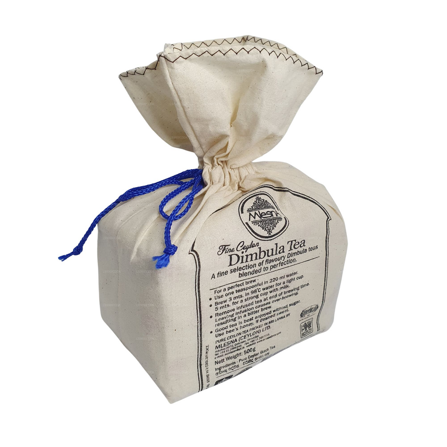 Čaj Mlesna Dimbula Leaf Čaj v látkovém sáčku (500g)