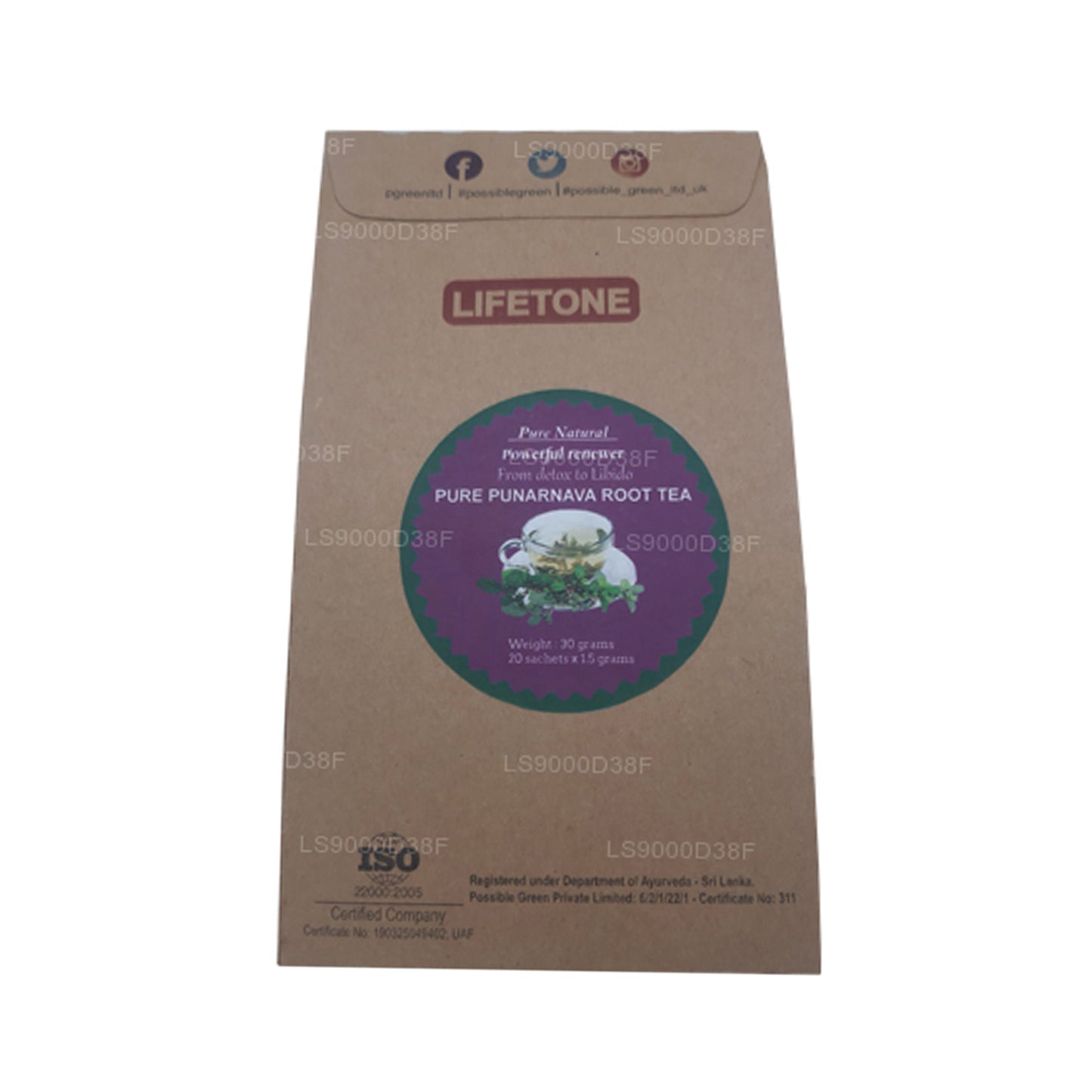 Lifetone Punarnava Te (30g)