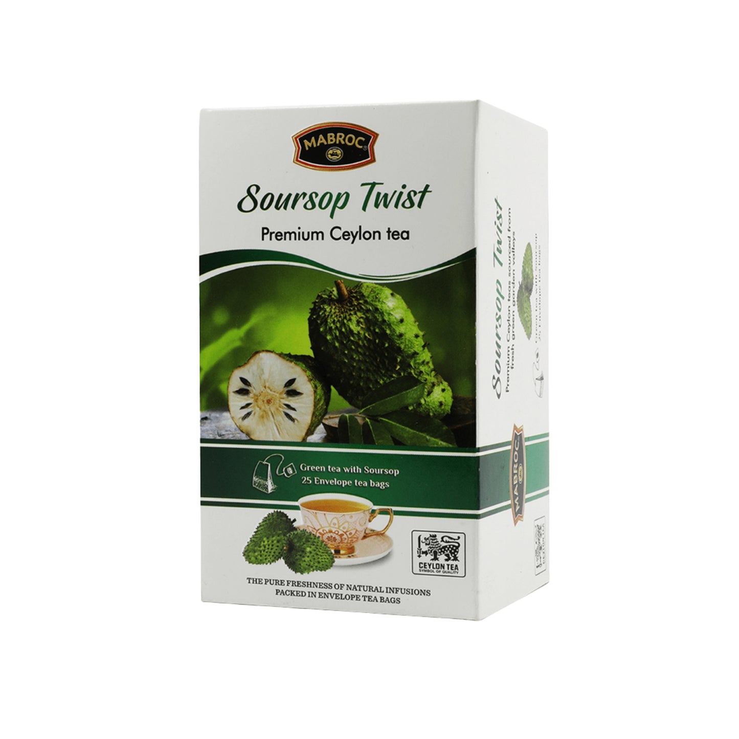 Herbata Mabroc Fruity Range Soursop Twist (37.5g) 25 torebek
