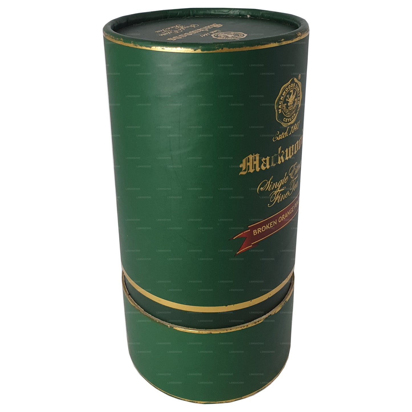 Mackwoods Single Estate, Loose Leaf, Broken Orange Pekoe (Bop) In A Cylinder (200g)