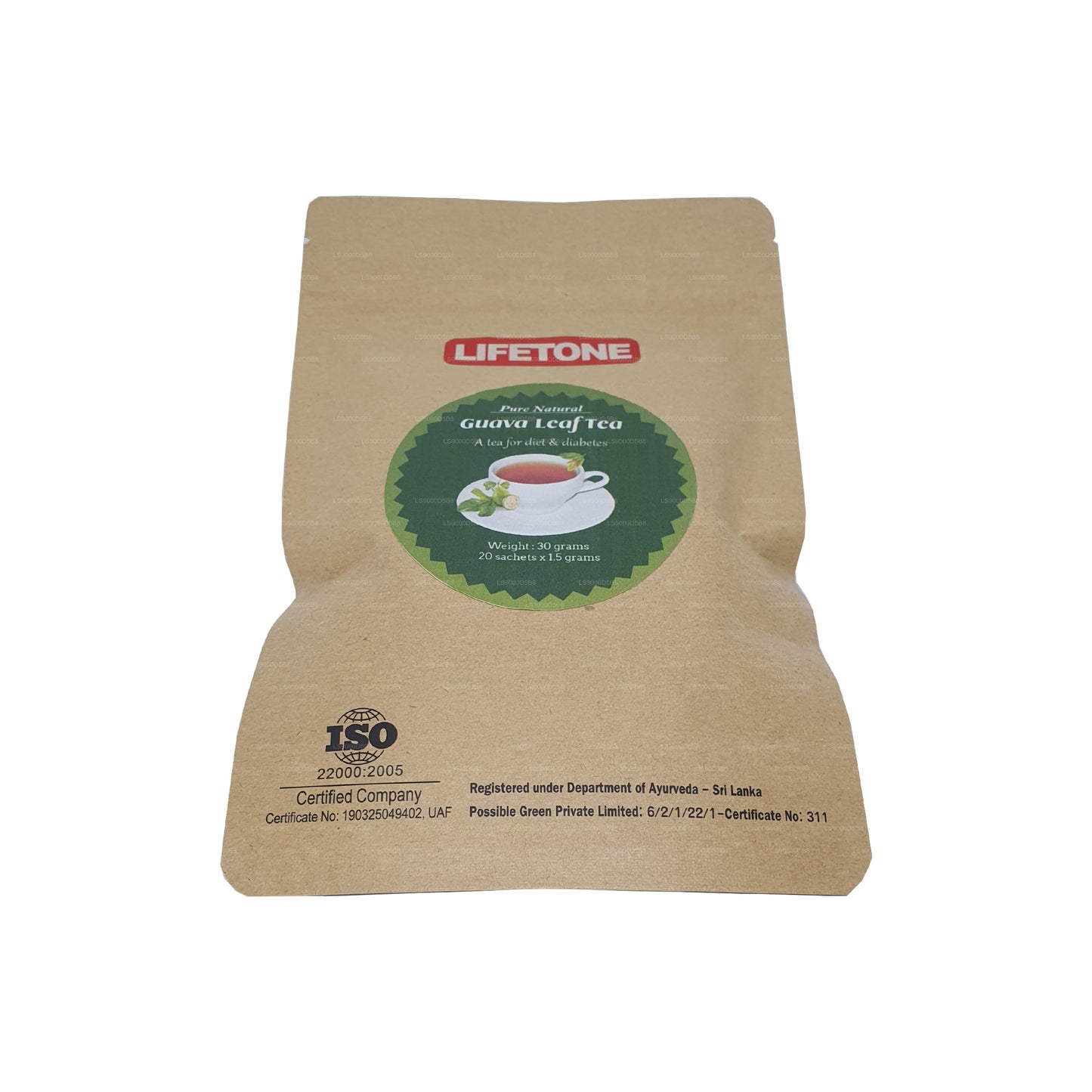 Lifetone Herbata liściasta guawy (30g)