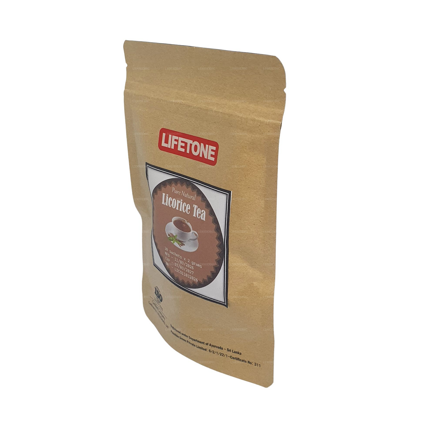 Lifetone Licorice Tea (40g) 20 Tea Bags