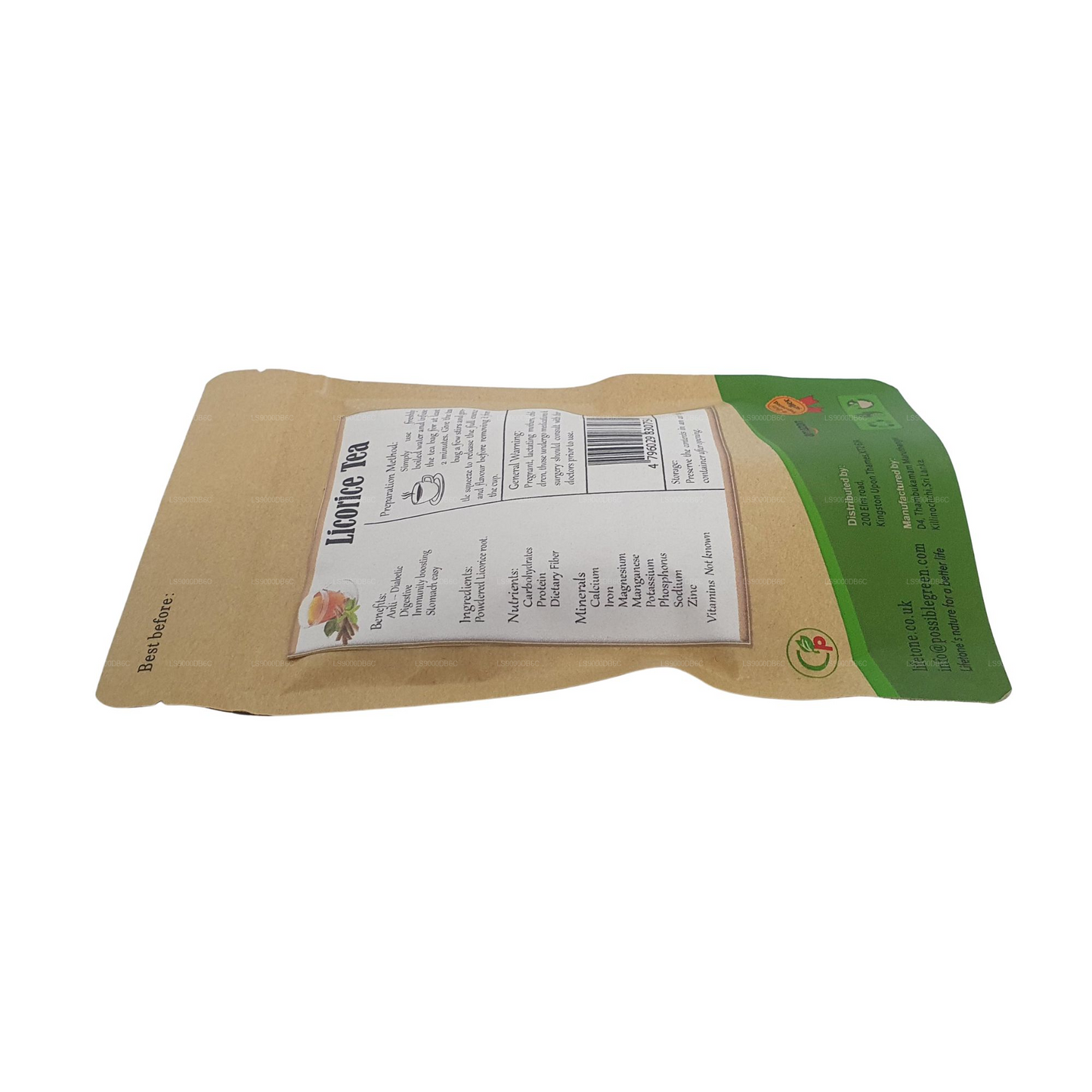 Lifetone Licorice Tea (40g) 20 Tea Bags
