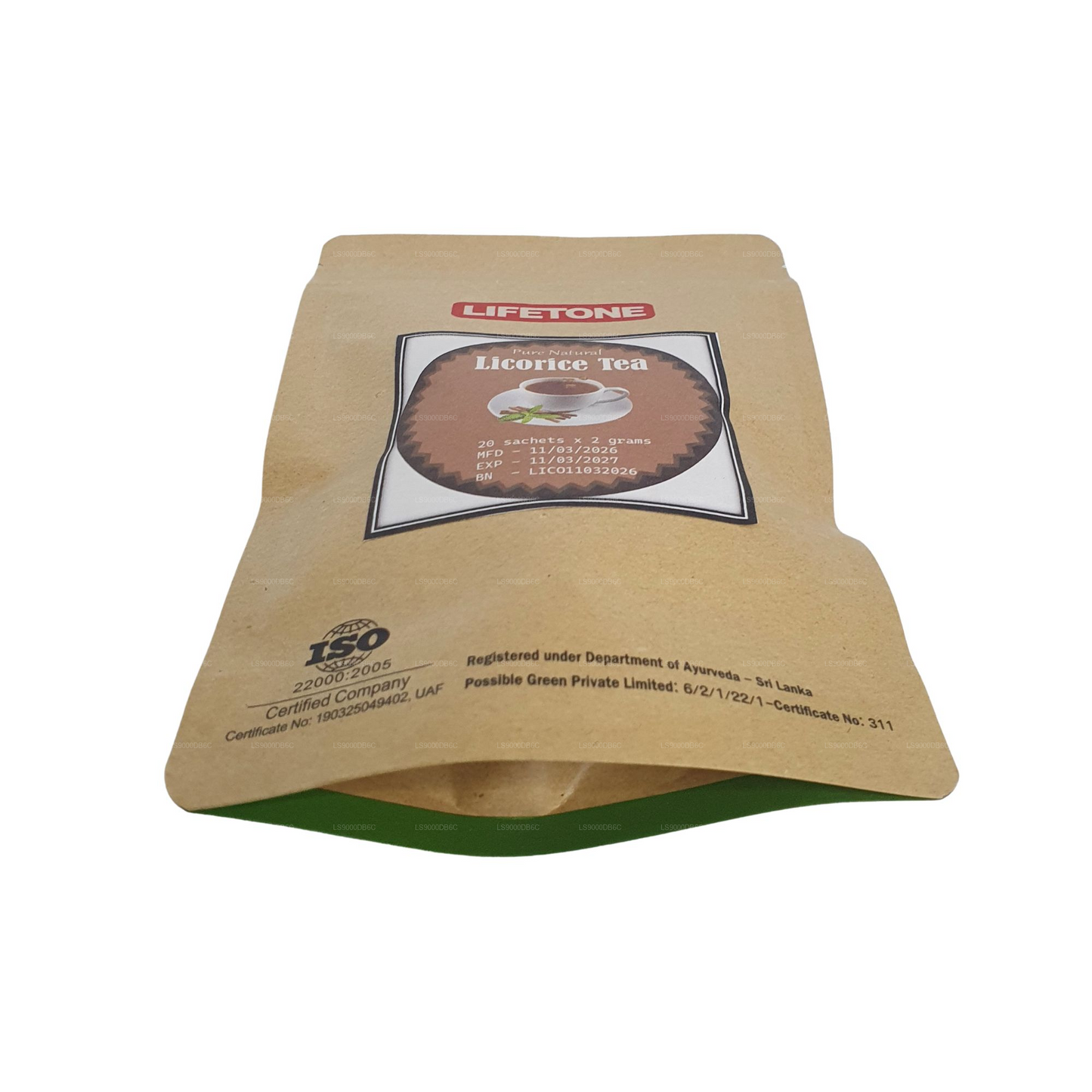 Lifetone Licorice Tea (40g) 20 Tea Bags