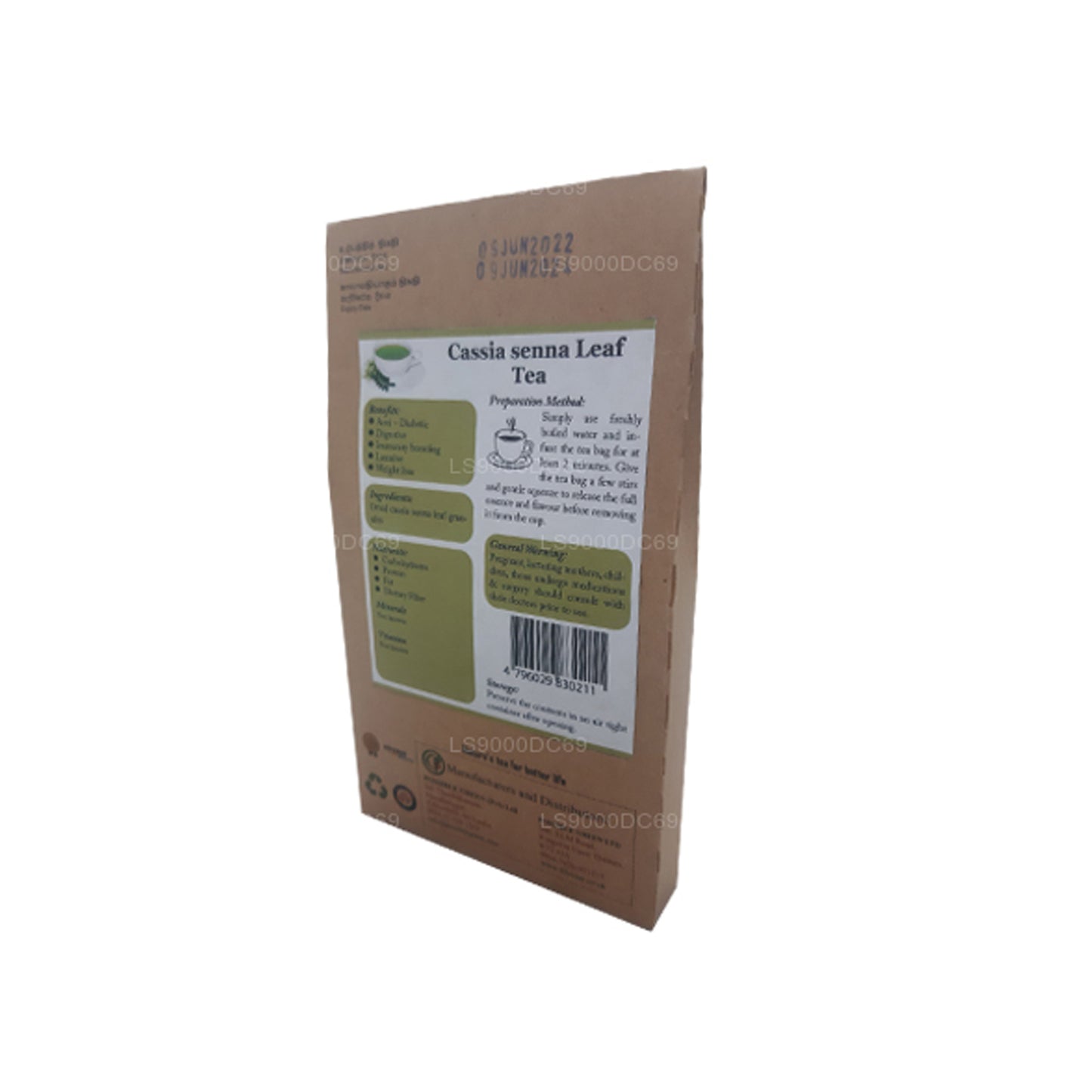 Lifetone Senna Leaf Tea (30g)