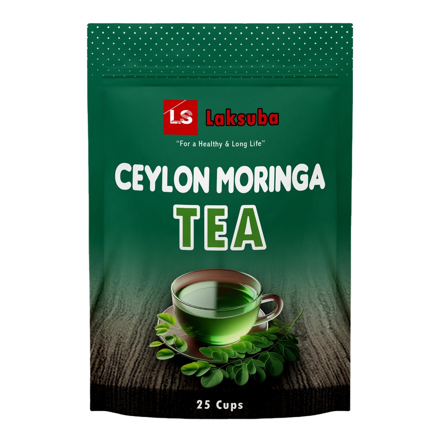 Laksuba Ceylon Moringa Tea (37,5 g) 25 čajových sáčků