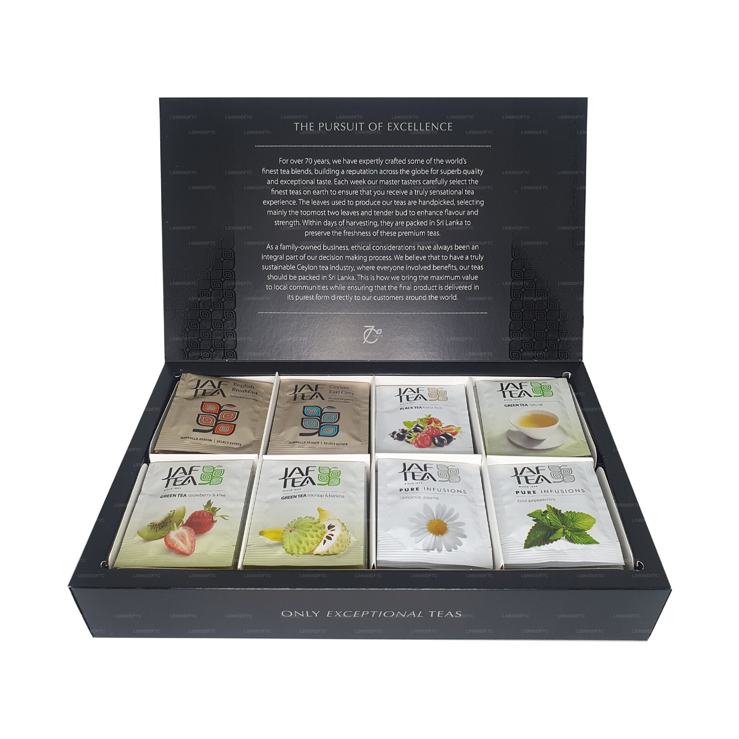 Jaf Tea Czyste herbaty i napary (145g) 80 torebek