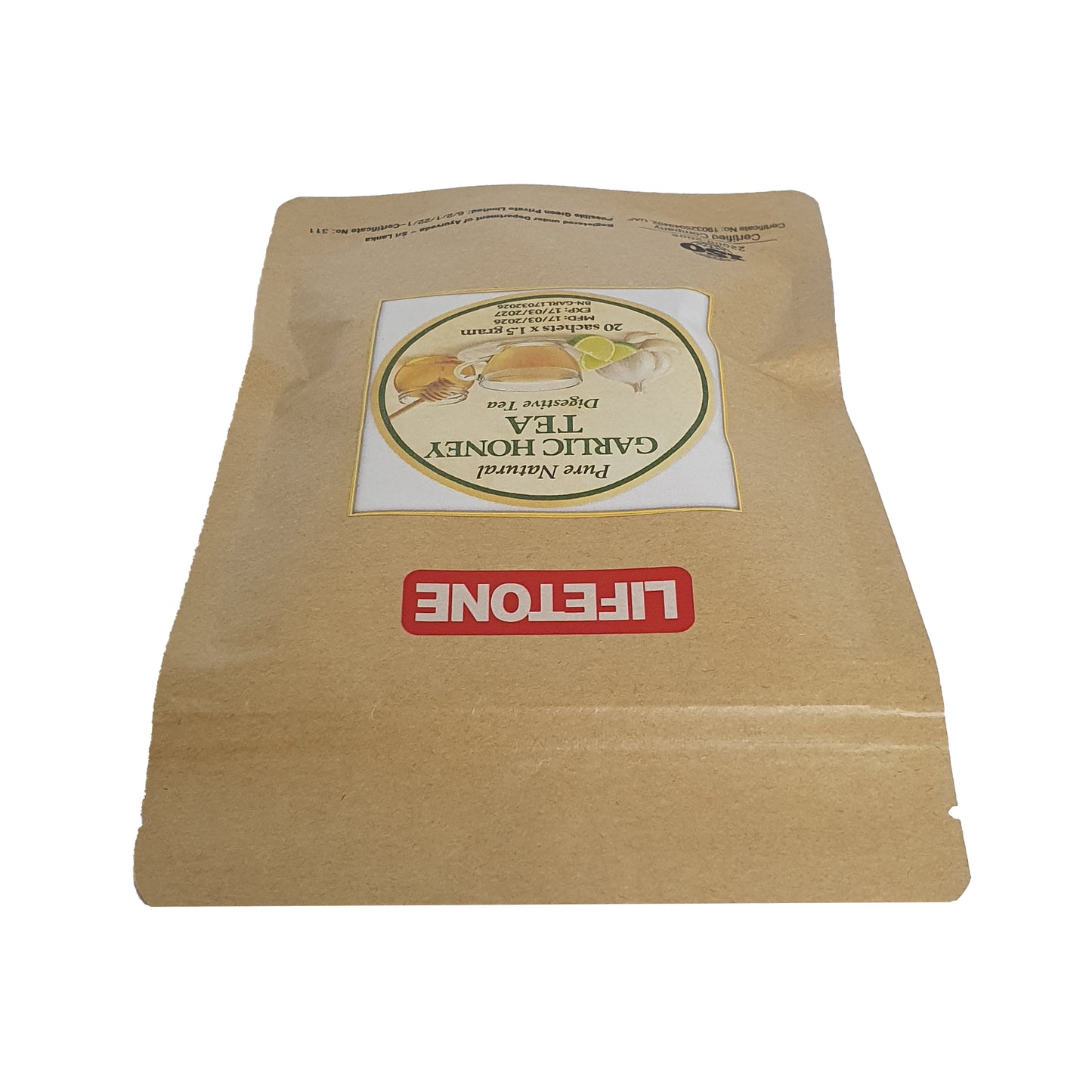 Tè al miele all'aglio Lifetone (40g)