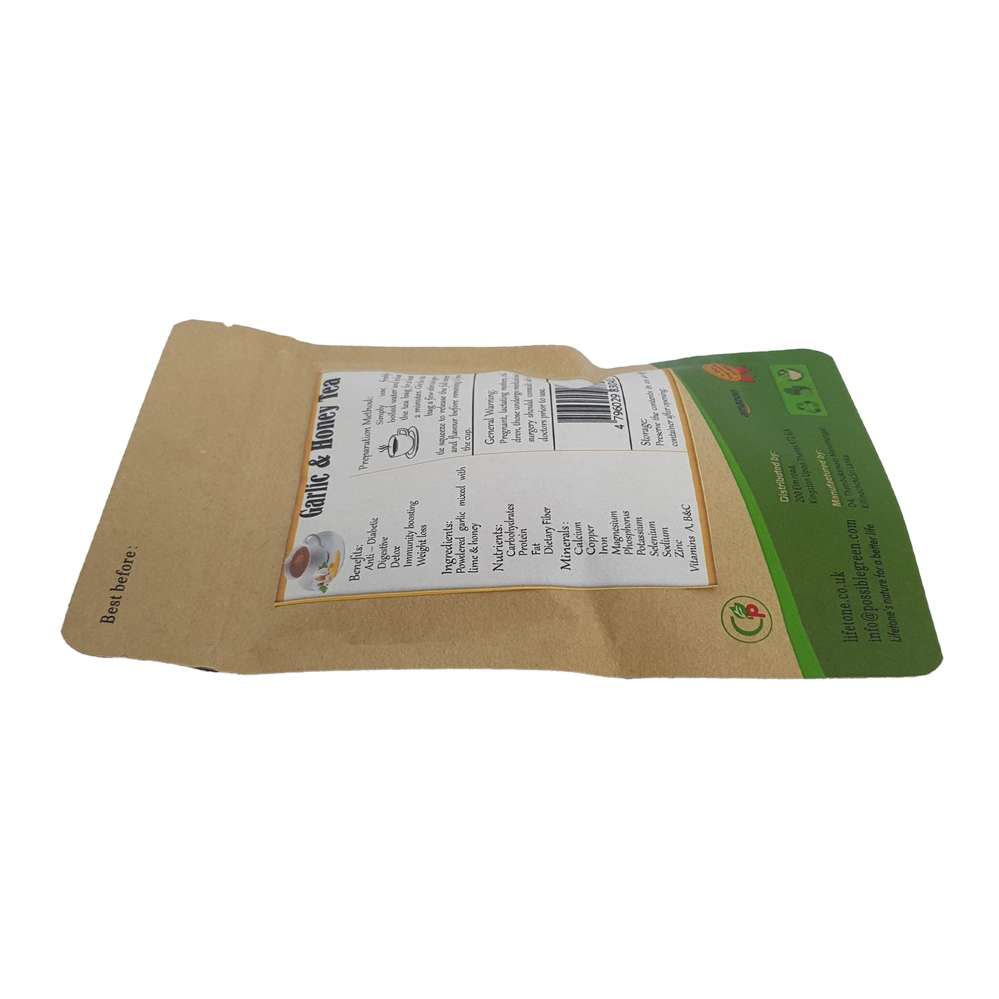 Tè al miele all'aglio Lifetone (40g)