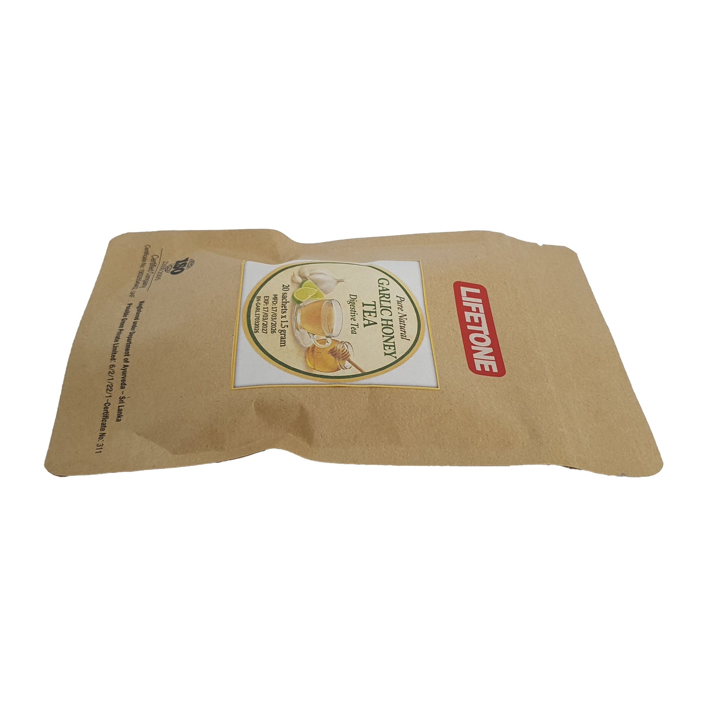 Tè al miele all'aglio Lifetone (40g)