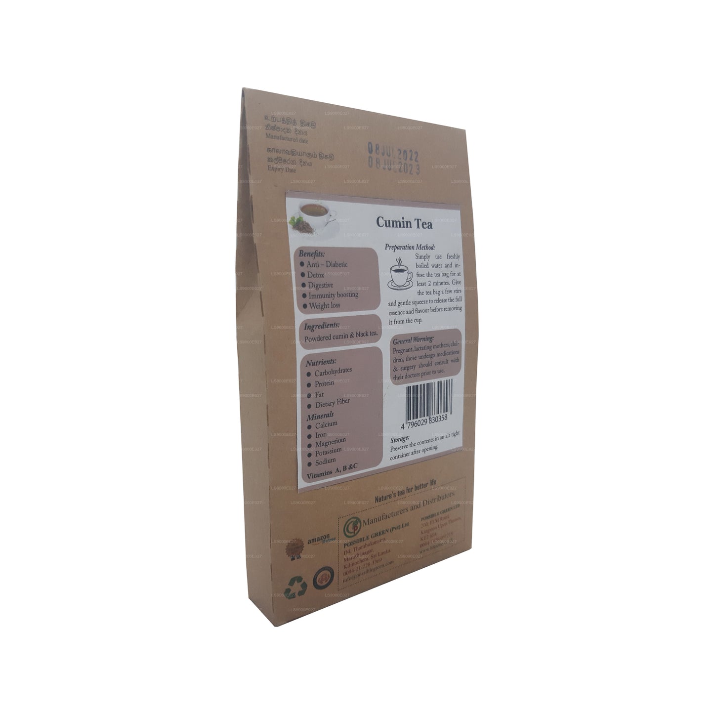 Lifetone Kimyon Çayı (40g) 20 Poşet Çay