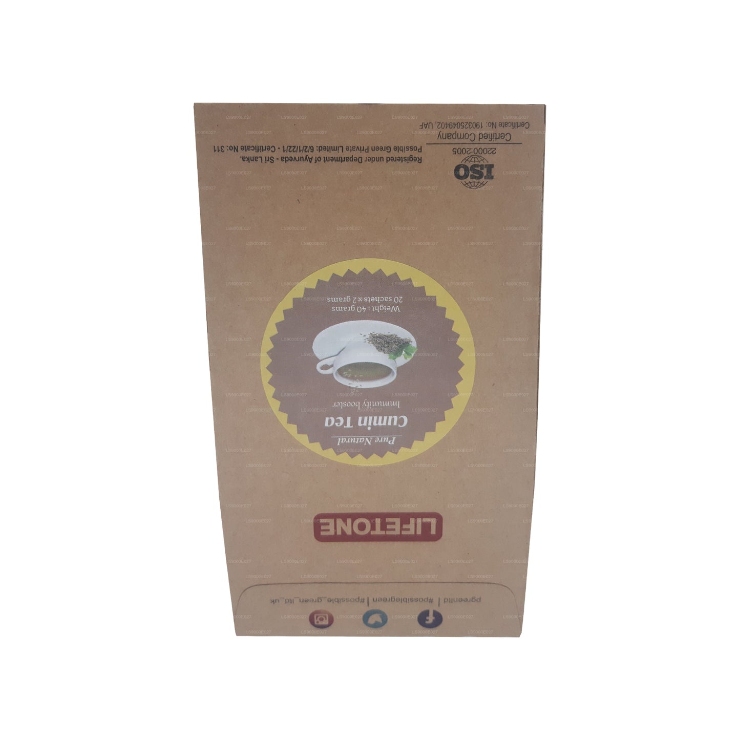 Lifetone Kimyon Çayı (40g) 20 Poşet Çay