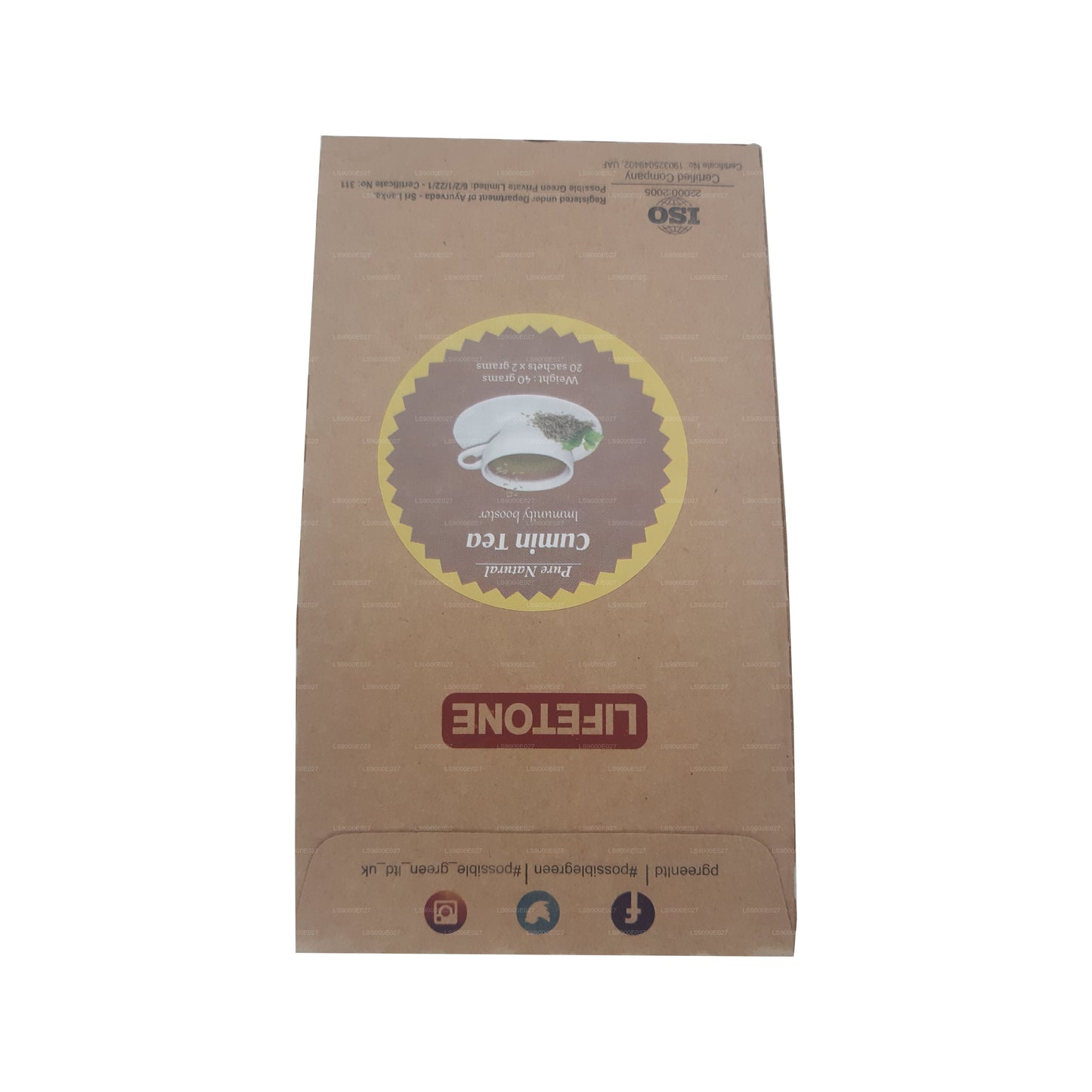 Lifetone Kimyon Çayı (40g) 20 Poşet Çay