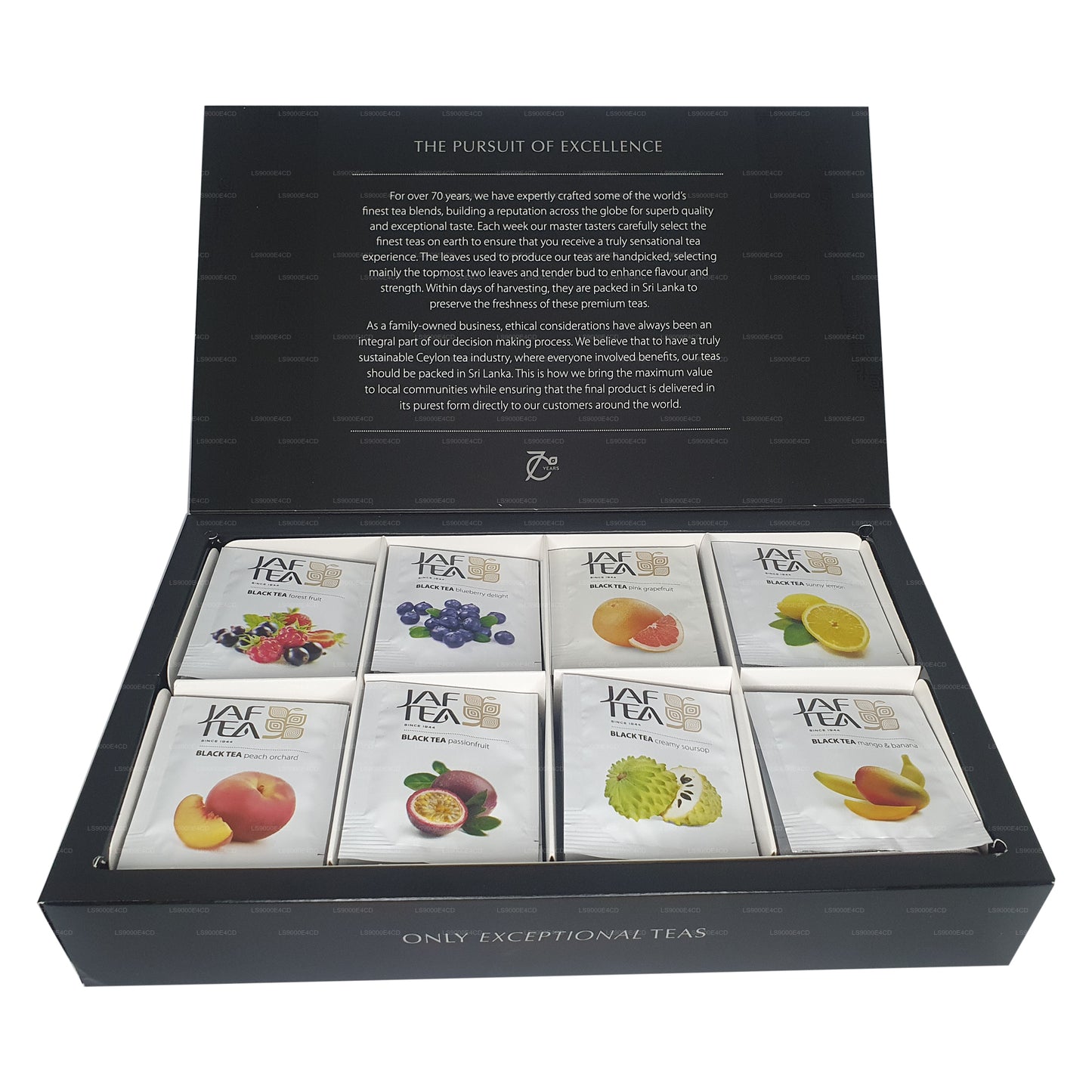 Jaf te ren frukt samling (120g) 80 tepåsar