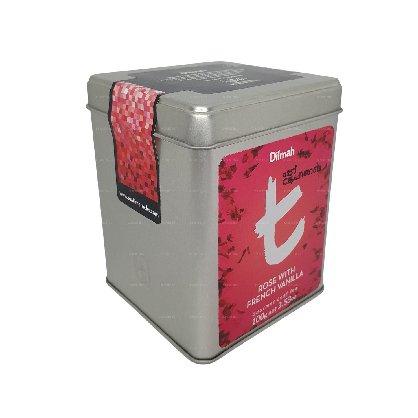 Dilmah T-serie Rose med fransk vanilje løs bladte (100g)