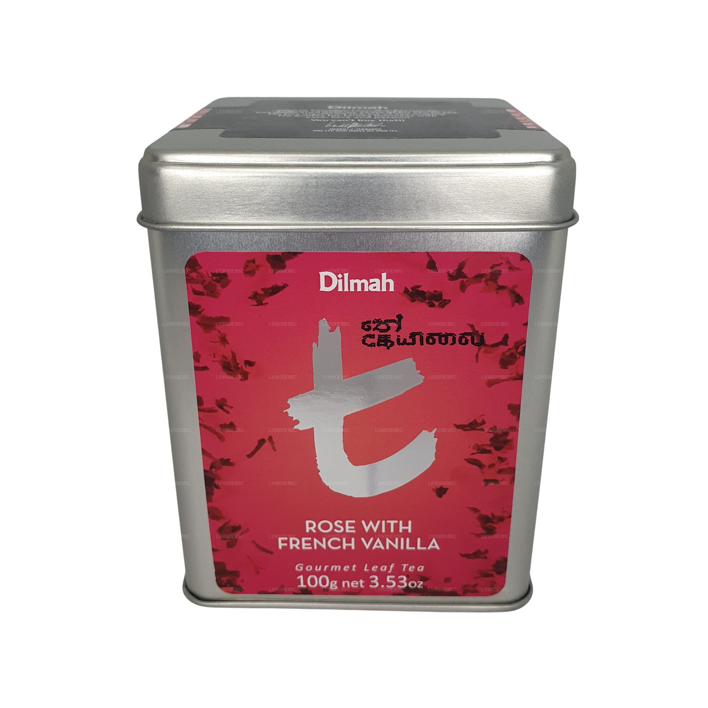 Dilmah T-serie Rose med fransk vanilje løs bladte (100g)
