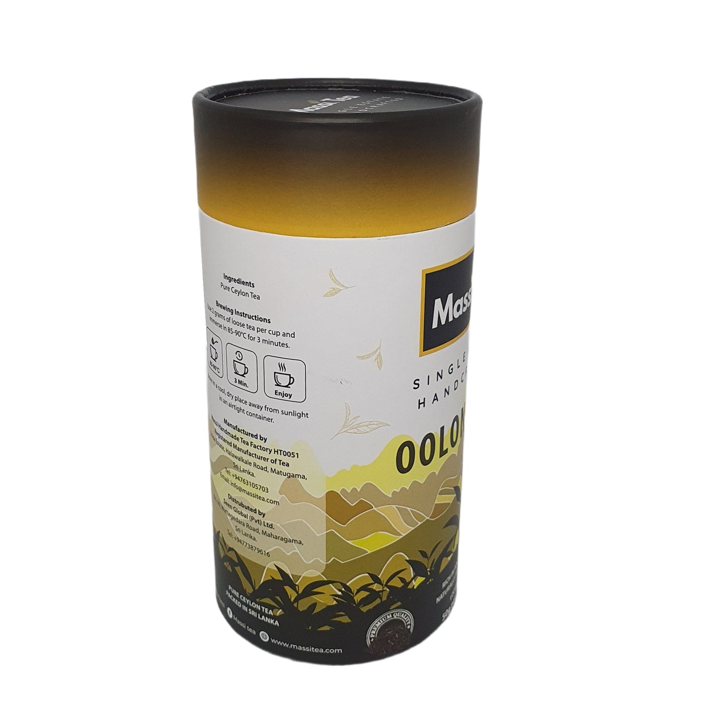 Massi Tea Single Estate Ručně vyráběný čaj Oolong (50g)