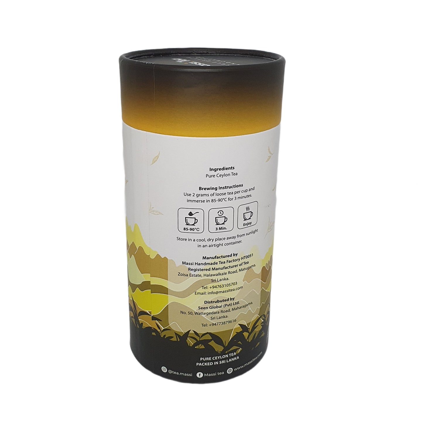 Massi Tea Single Estate Ručně vyráběný čaj Oolong (50g)