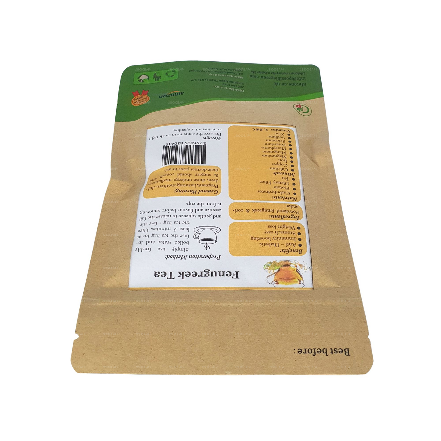 Lifetone Bockshornklee-Tee (40 g) 20 Teebeutel