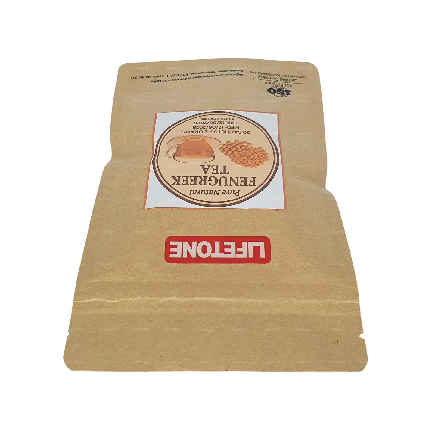 Lifetone Bockshornklee-Tee (40 g) 20 Teebeutel