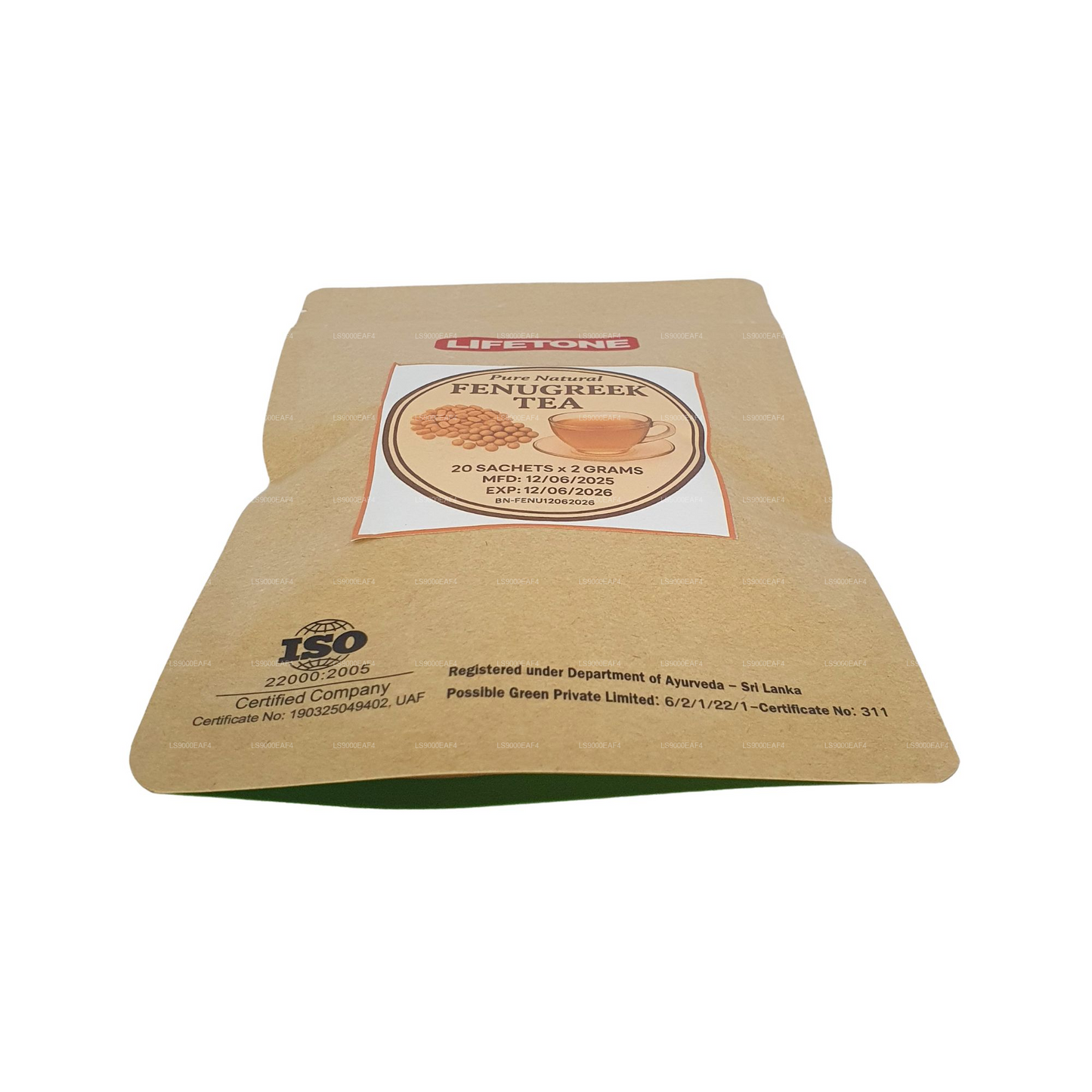 Lifetone Bockshornklee-Tee (40 g) 20 Teebeutel
