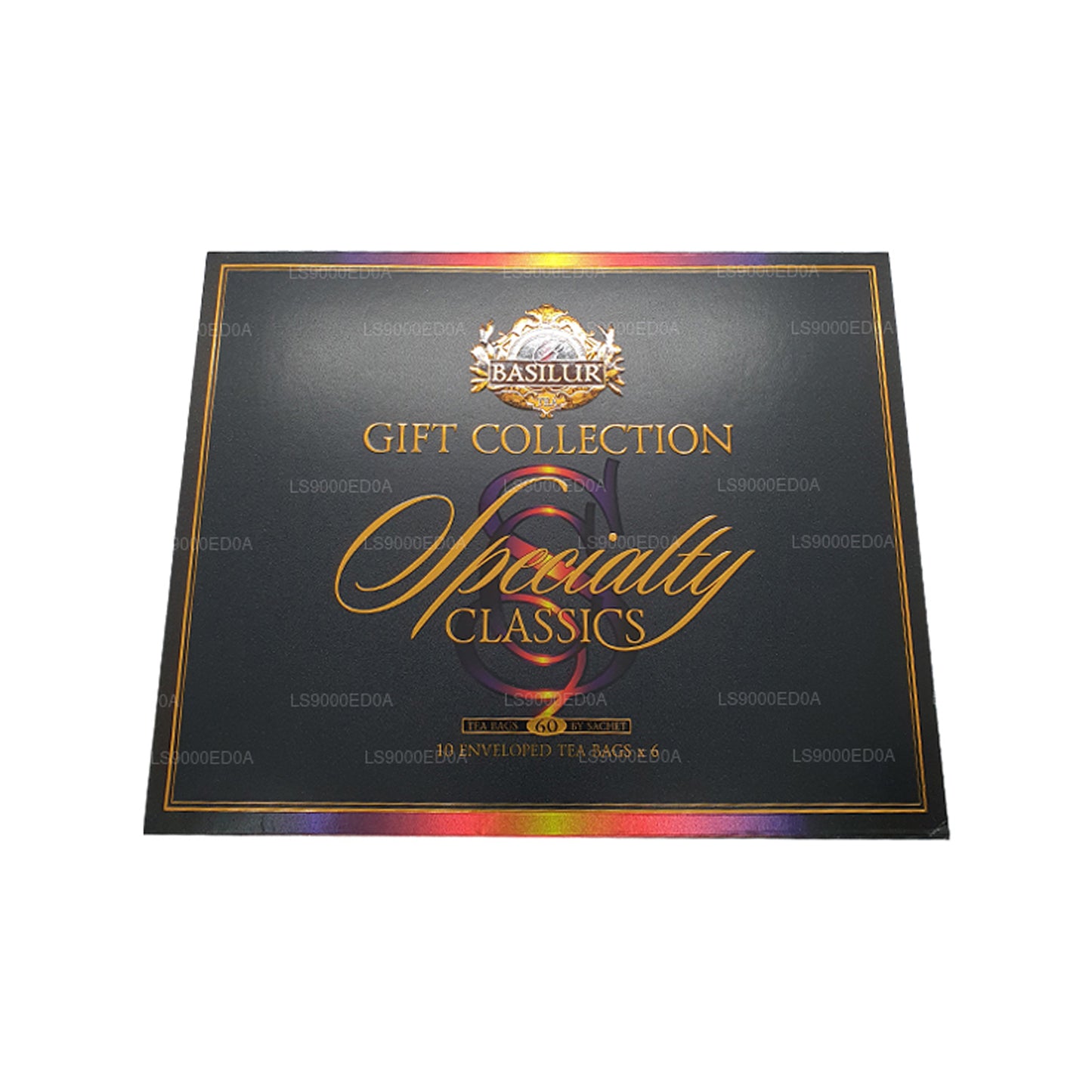 علبة هدايا باسيلور الكلاسيكية المتنوعة (115 جم) 60 كيس شاي مغلف