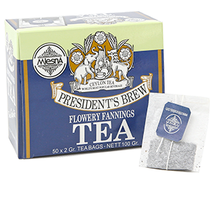 ම්ලෙස්නා ප්‍රසිඩන්ට් බෲ ටී (ග්‍රෑම් 100) තේ බෑග් 50