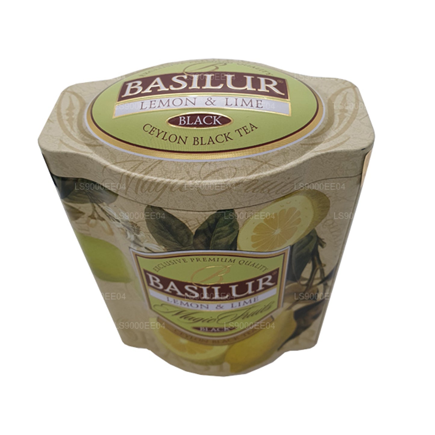 Basilur Magic Frugt Citron og lime (100 g) Tin Caddy