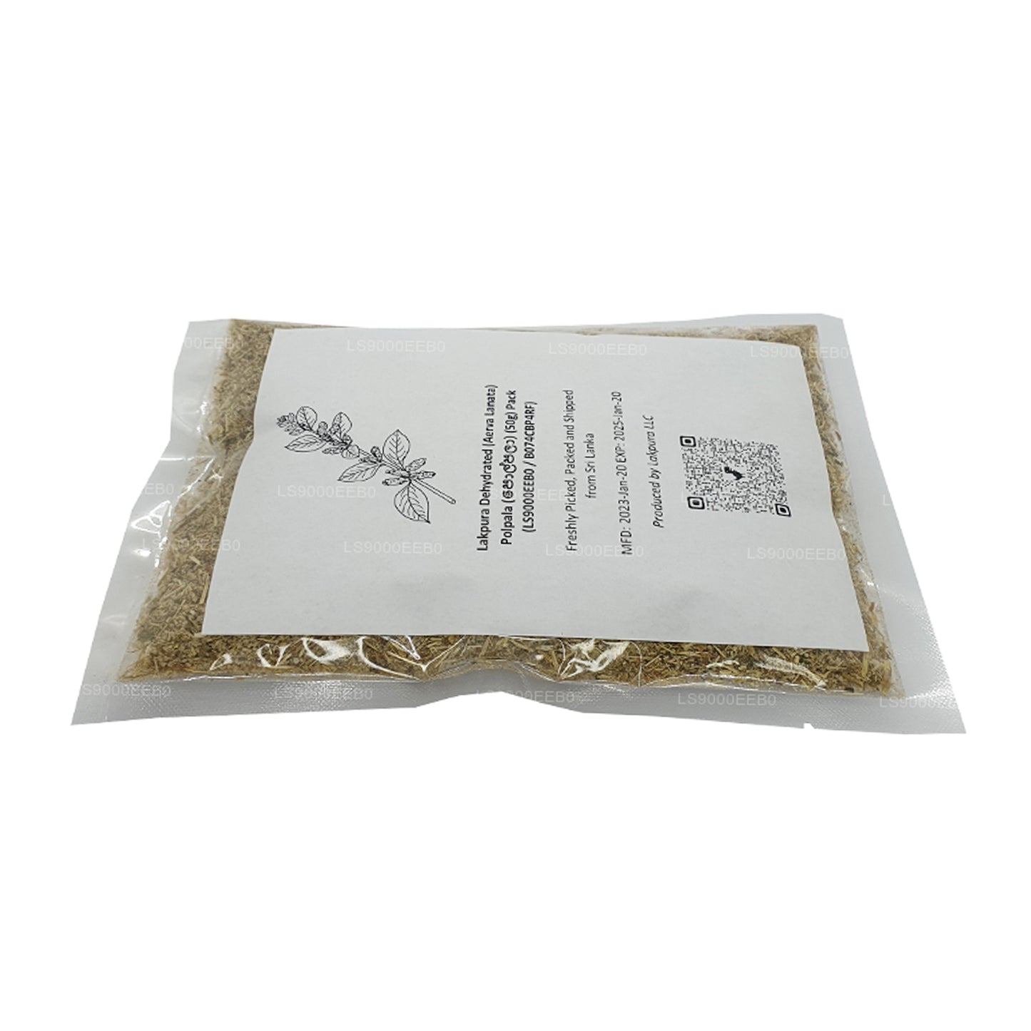Lakpura® Dehydrated (Aerva Lanata) Polpala