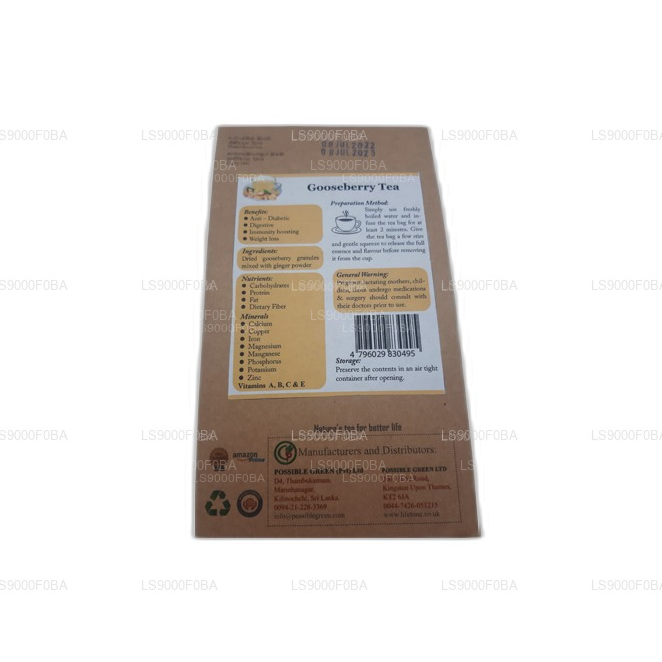 Lifetone Gooseberry tea (40g)