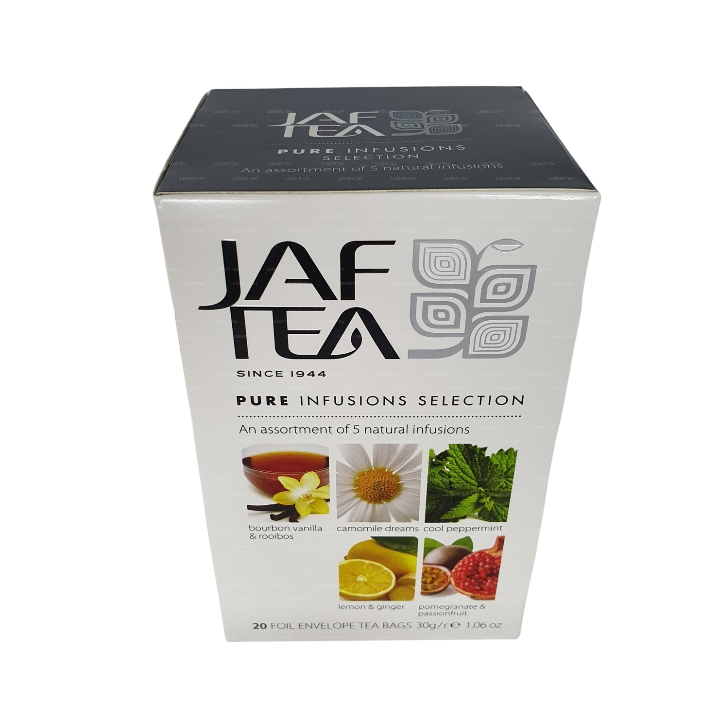 Jaf Tea Pure Infusions selection Foil Envelop Tea Bags (30g)