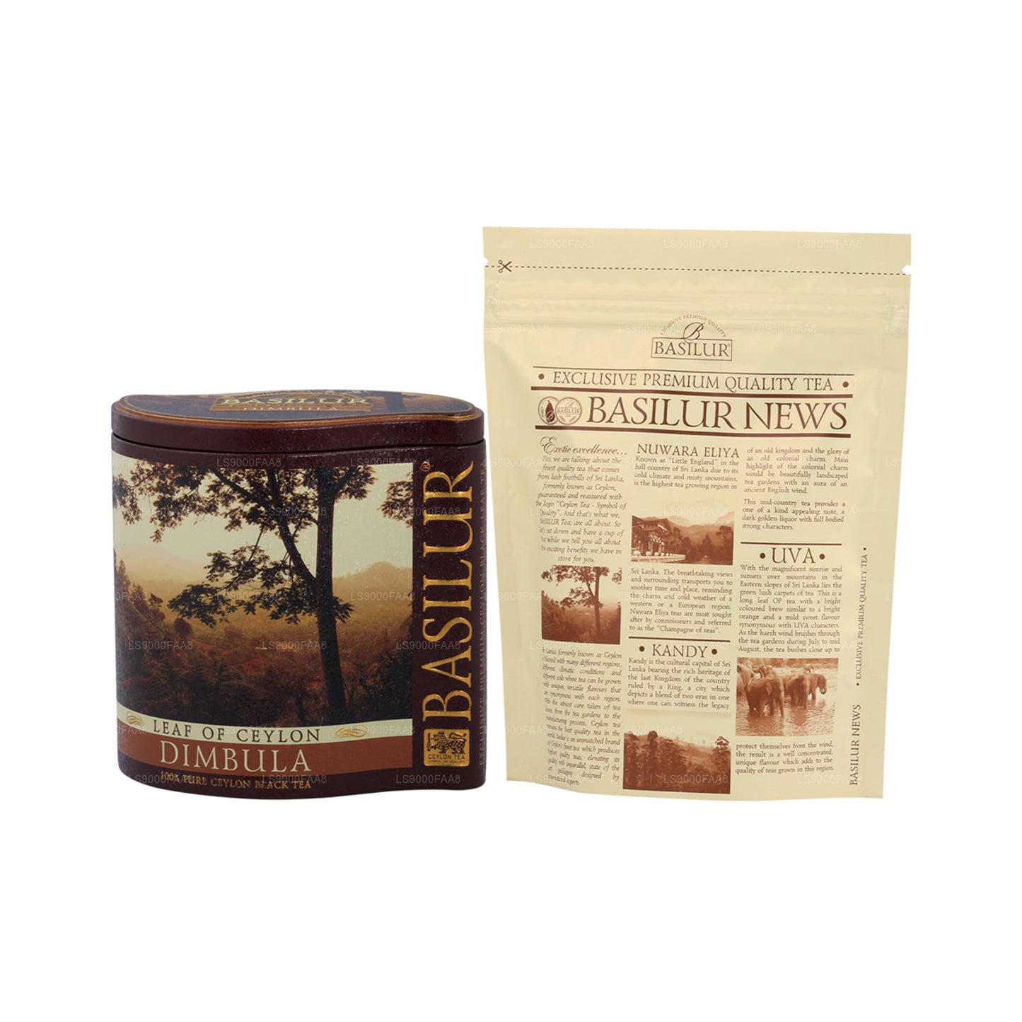 Basilur Leaf of Ceylon “Dimbula” (100g) Caddy