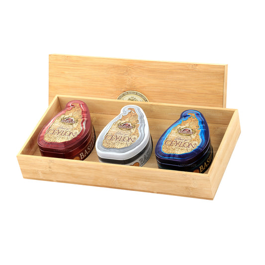 Basilur “Best of Ceylon” 三合一迷你地图罐（150 克）