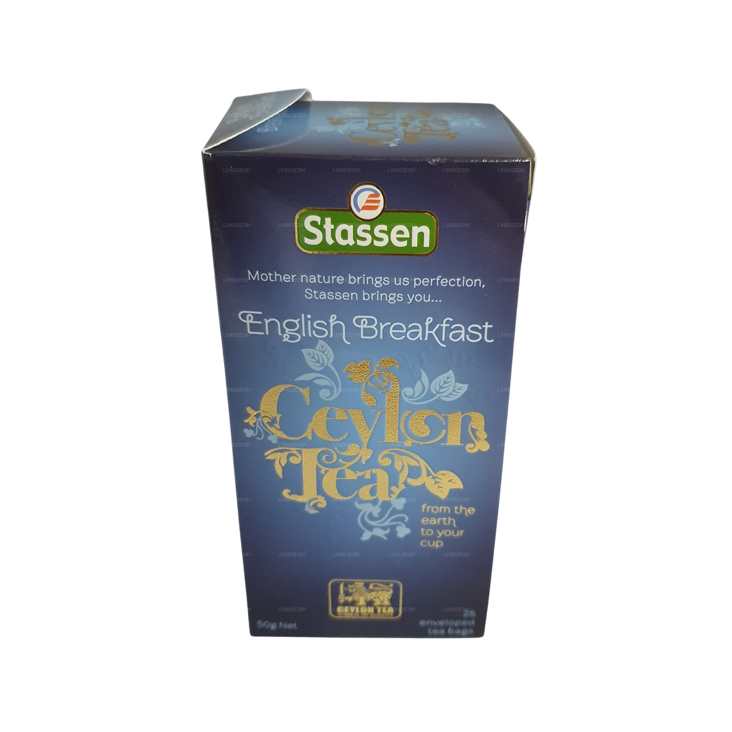 Stassen English Breakfast Tea (50g) 25 Tea Bags Pack Of 4